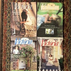Vintage Victoria Magazine 6 issues from 1990